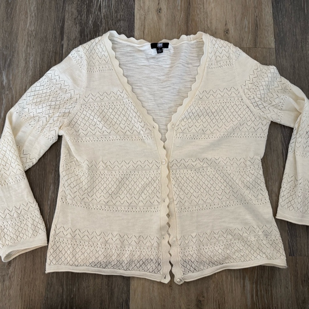 Frye Cream Women's Sweater